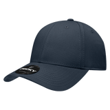 Decky 6 Panel Low Profile Structured Cotton Cap | Decky 209 Navy OSFM Hats