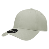 Decky 6 Panel Low Profile Structured Cotton Cap | Decky 209 Stone OSFM Hats