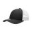 Decky 6 Panel Low Profile Structured Cotton Trucker | Decky 214 Black/White OSFM