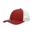 Decky 6 Panel Low Profile Structured Cotton Trucker | Decky 214 Cardinal/White OSFM
