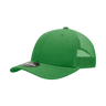 Decky 6 Panel Low Profile Structured Cotton Trucker | Decky 214 Kelly/Kelly OSFM