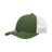 Decky 6 Panel Low Profile Structured Cotton Trucker | Decky 214 Olive/White OSFM