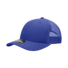 Decky 6 Panel Low Profile Structured Cotton Trucker | Decky 214 Royal/Royal OSFM