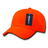 Decky 6 Panel Low Profile Structured Neon Cap | Decky 761 Neon Orange OSFM Hats