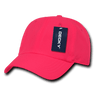 Decky 6 Panel Low Profile Structured Neon Cap | Decky 761 Neon Pink OSFM Hats