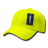 Decky 6 Panel Low Profile Structured Neon Cap | Decky 761 Neon Yellow OSFM Hats