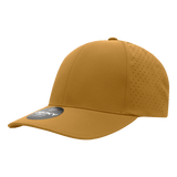 Decky 6 Panel Low Profile Structured Perforated Performance Cap | Decky 6046 Biscuit Standard Hats