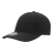 Decky 6 Panel Low Profile Structured Perforated Performance Cap | Decky 6046 Black Standard Hats