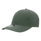Decky 6 Panel Low Profile Structured Perforated Performance Cap | Decky 6046 Loden Standard Hats