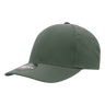 Decky 6 Panel Low Profile Structured Perforated Performance Cap | Decky 6046 Loden Standard Hats