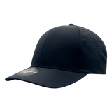Decky 6 Panel Low Profile Structured Perforated Performance Cap | Decky 6046 Navy Standard Hats
