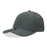 Decky 6 Panel Mid Prof Perforated Cap | Decky 6412 Charcoal Standard Hats