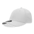 Decky 6 Panel Mid Prof Perforated Cap | Decky 6412 White Standard Hats