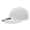 Decky 6 Panel Mid Profile Relaxed Sleek Cap | Decky 6414 White Standard Hats