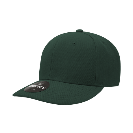 Decky 6 Panel Mid Profile Structured Acrylic/Polyester Cap | Decky 207 HUN Standard Hats