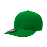 Decky 6 Panel Mid Profile Structured Acrylic/Polyester Cap | Decky 207 Kelly OSFM Hats