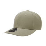 Decky 6 Panel Mid Profile Structured Acrylic/Polyester Cap | Decky 207 KHA Standard Hats