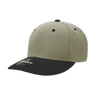 Decky 6 Panel Mid Profile Structured Acrylic/Polyester Cap | Decky 207 KHA/BLK Standard Hats