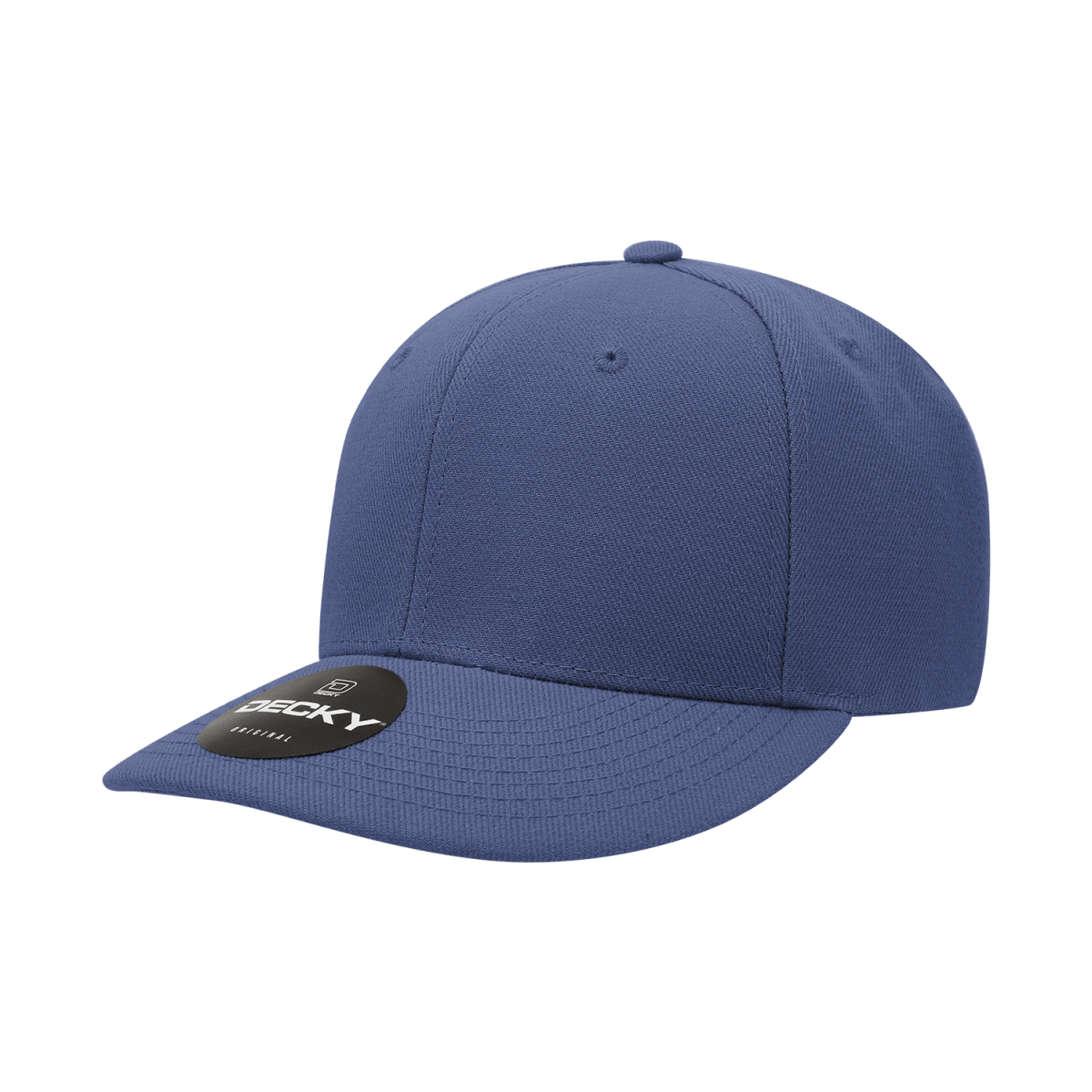 Decky 6 Panel Mid Profile Structured Acrylic/Polyester Cap | Decky 207 NVY Standard Hats