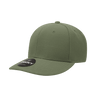 Decky 6 Panel Mid Profile Structured Acrylic/Polyester Cap | Decky 207 Olive Standard Hats