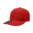 Decky 6 Panel Mid Profile Structured Acrylic/Polyester Cap | Decky 207 Red Standard Hats