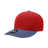 Decky 6 Panel Mid Profile Structured Acrylic/Polyester Cap | Decky 207 RED/NVY Standard Hats