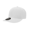 Decky 6 Panel Mid Profile Structured Acrylic/Polyester Cap | Decky 207 White Standard Hats