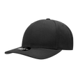 Decky 6 Panel Mid Profile Structured Acrylic/Polyester Snapback | Decky 1015 Black OSFM