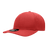 Decky 6 Panel Mid Profile Structured Acrylic/Polyester Snapback | Decky 1015 Red OSFM