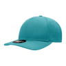 Decky 6 Panel Mid Profile Structured Acrylic/Polyester Snapback | Decky 1015 Teal OSFM
