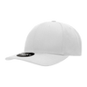 Decky 6 Panel Mid Profile Structured Acrylic/Polyester Snapback | Decky 1015 White OSFM