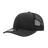 Decky 6 Panel Mid Profile Structured Acrylic/Polyester Trucker | Decky 1053 Black OSFM