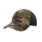 Decky 6 Panel Mid Profile Structured Camo Cap | Decky 1048 Woodland/Woodland/Black OSFM Hats