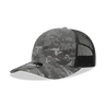 Decky 6 Panel Mid Profile Structured Camo Trucker | Decky 1054 Black OSFM
