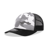 Decky 6 Panel Mid Profile Structured Camo Trucker | Decky 1054 Blk/URB/Blk OSFM