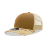 Decky 6 Panel Mid Profile Structured Camo Trucker | Decky 1054 D.digital/Coyote/Khaki OSFM