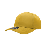 Decky 6 Panel Mid Profile Structured Cotton Blend Cap | Decky 6022 Gold Standard