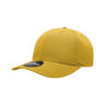 Decky 6 Panel Mid Profile Structured Cotton Blend Cap | Decky 6022 Gold Standard