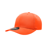 Decky 6 Panel Mid Profile Structured Cotton Blend Cap | Decky 6022 Orange Standard