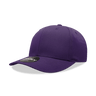 Decky 6 Panel Mid Profile Structured Cotton Blend Cap | Decky 6022 Purple Standard