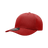 Decky 6 Panel Mid Profile Structured Cotton Blend Cap | Decky 6022 Red Standard