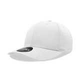 Decky 6 Panel Mid Profile Structured Cotton Blend Cap | Decky 6022 White Standard
