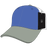 Decky 6 Panel Mid Profile Structured Cotton Trucker | Decky 4006 Heather Grey/Royal/White OSFM