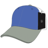 Decky 6 Panel Mid Profile Structured Cotton Trucker | Decky 4006 Heather Grey/Royal/White OSFM