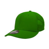 Decky 6 Panel Mid Profile Structured Cotton Trucker | Decky 4006 Kelly OSFM