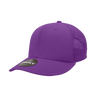 Decky 6 Panel Mid Profile Structured Cotton Trucker | Decky 4006 Purple OSFM