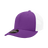 Decky 6 Panel Mid Profile Structured Cotton Trucker | Decky 4006 Purple/White OSFM