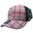 Decky 6 Panel Mid Profile Structured Plaid Trucker | Decky 6018 6018 - 106 OSFM