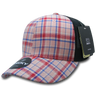 Decky 6 Panel Mid Profile Structured Plaid Trucker | Decky 6018 6018 - 106 OSFM