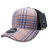 Decky 6 Panel Mid Profile Structured Plaid Trucker | Decky 6018 6018 - 107 OSFM